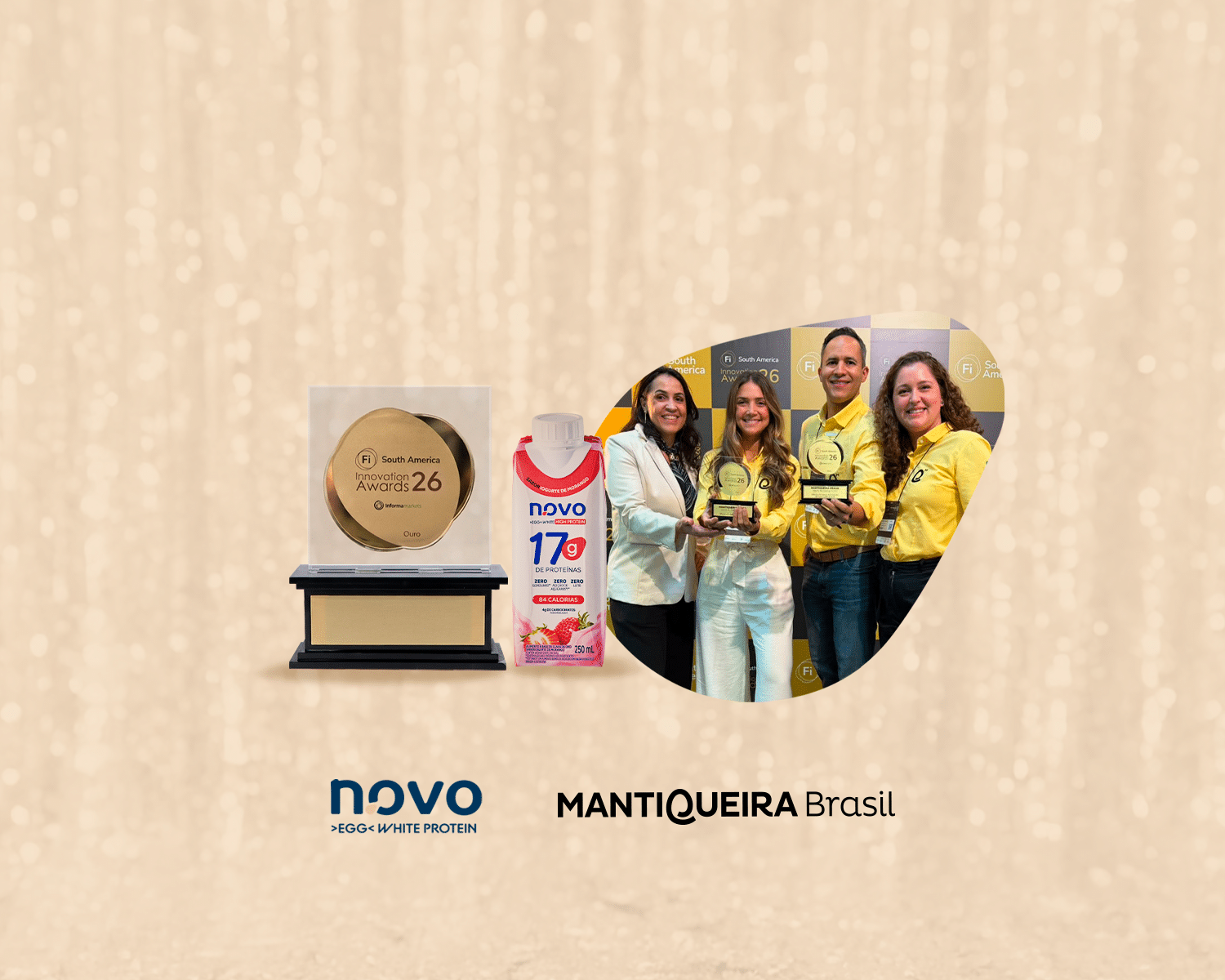 Mantiqueira vence prêmios de Inovação com a linha N.OVO